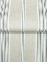 York Calvados Turquoise Linen Stripe Wallpaper