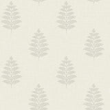 York Frond Cream Leaf Wallpaper