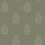 York Frond Dark Green Leaf Wallpaper
