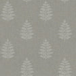 York Frond Charcoal Leaf Wallpaper