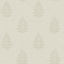 York Frond Beige Leaf Wallpaper