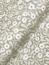 York Poppy Trail Grey Floral Wallpaper