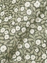 York Poppy Trail Green Floral Wallpaper