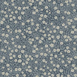 York Poppy Trail Dark Blue Floral Wallpaper