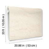 York Morgana Off-White Stone Wallpaper