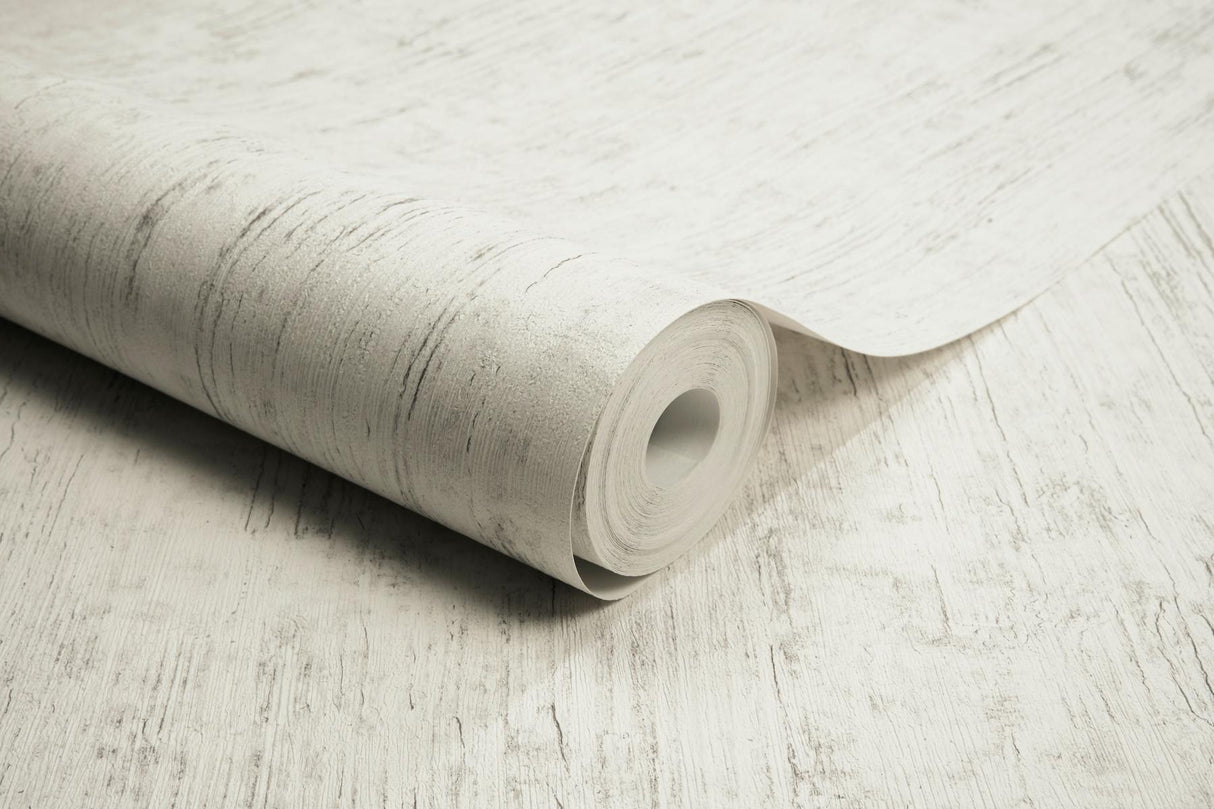 York Ramona White Distressed Texture Wallpaper