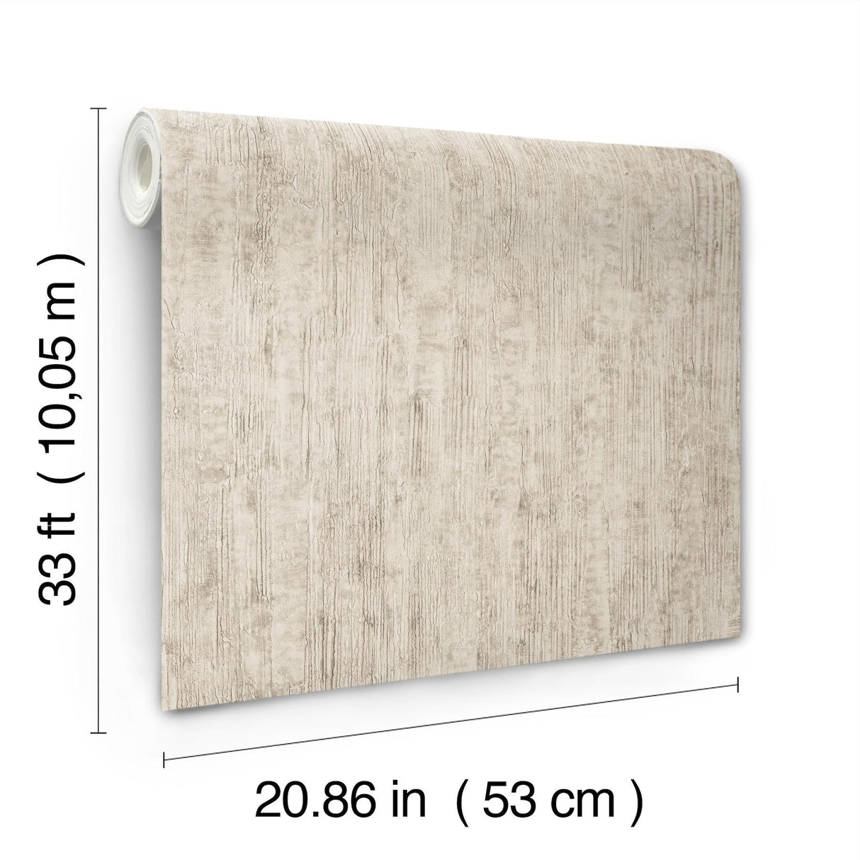 York Ramona Beige Distressed Texture Wallpaper