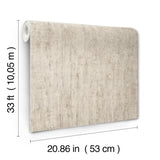 York Ramona Beige Distressed Texture Wallpaper