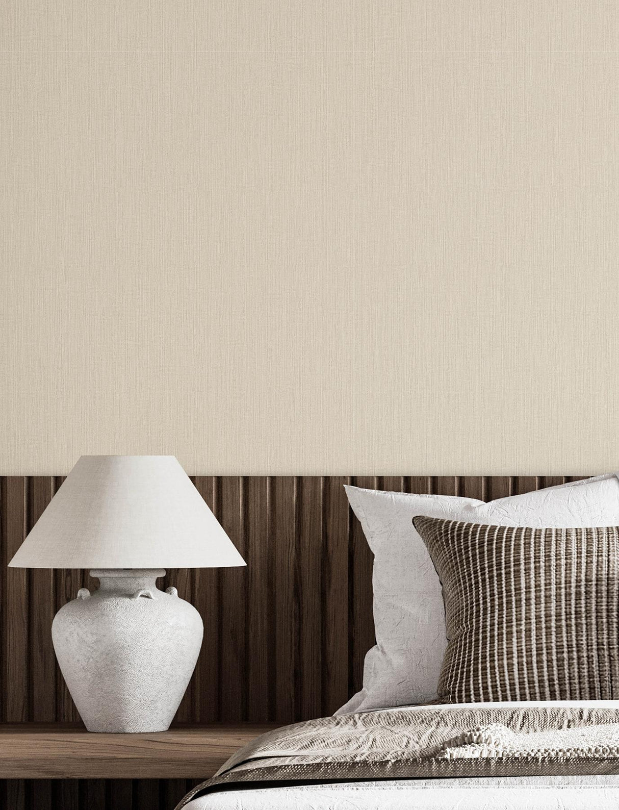 York Elijah Neutral Texture Wallpaper