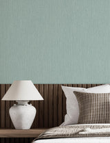 York Elijah Aqua Texture Wallpaper