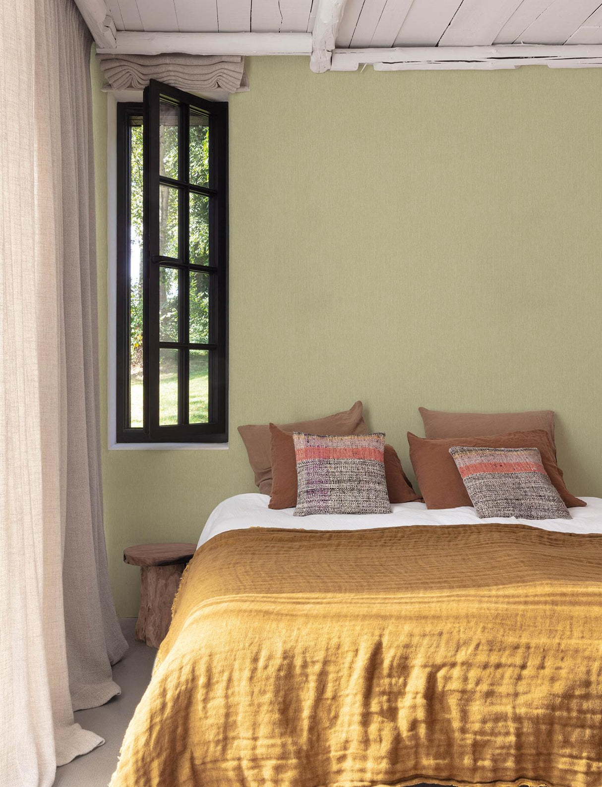York Elijah Light Green Texture Wallpaper