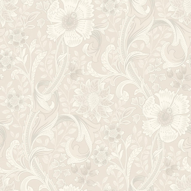 York Liora Neutral Floral Trail Wallpaper
