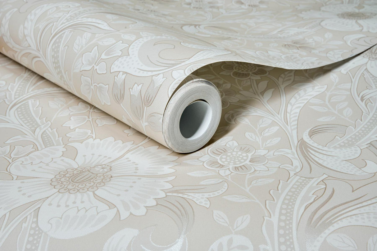 York Liora Neutral Floral Trail Wallpaper