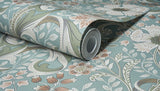 York Liora Aqua Floral Trail Wallpaper