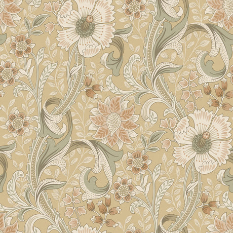 York Liora Butter Floral Trail Wallpaper