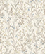 York Laverne Neutral Wildflowers Wallpaper