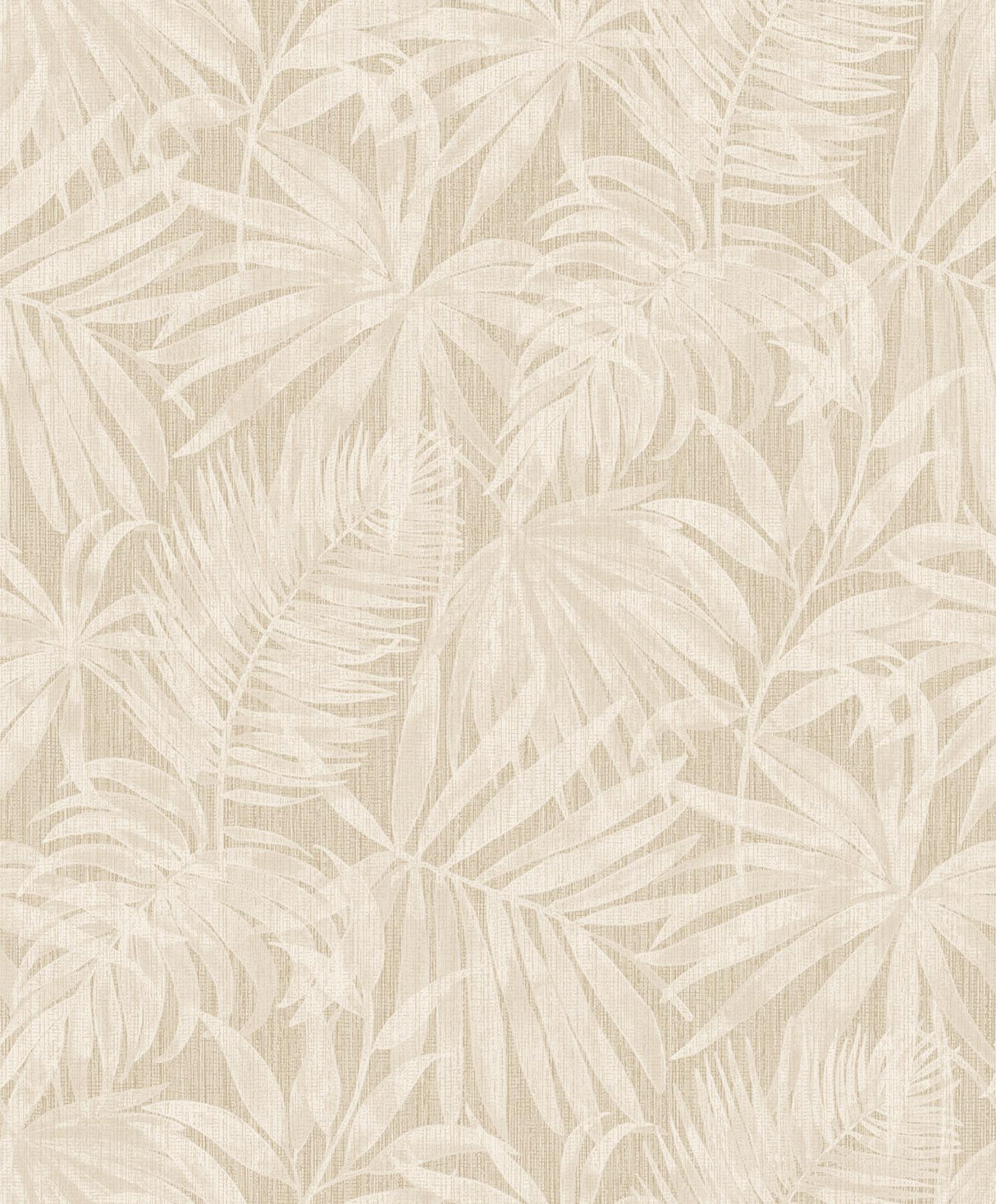 York Sonny Beige Fronds Wallpaper