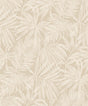 York Sonny Beige Fronds Wallpaper