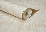 York Sonny Beige Fronds Wallpaper