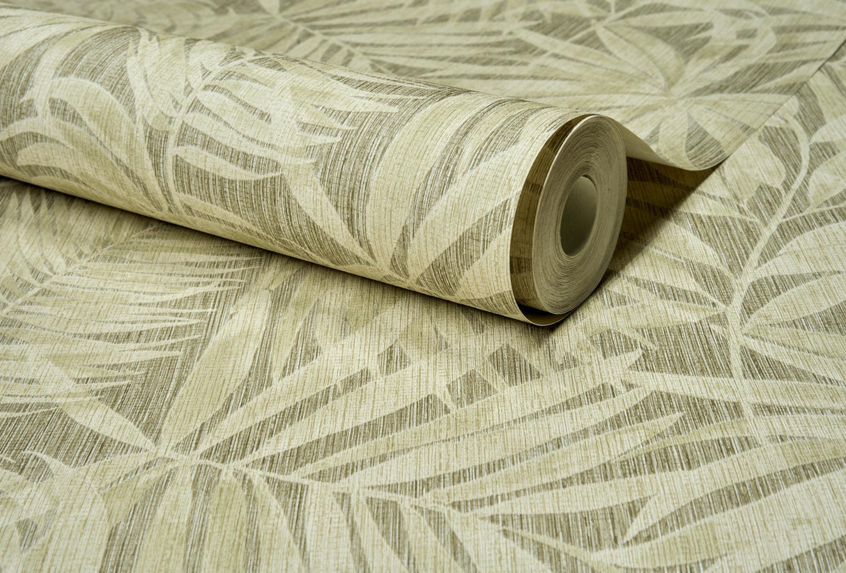 York Sonny Green Fronds Wallpaper