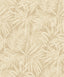 York Sonny Light Brown Fronds Wallpaper