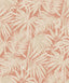 York Sonny Rust Fronds Wallpaper