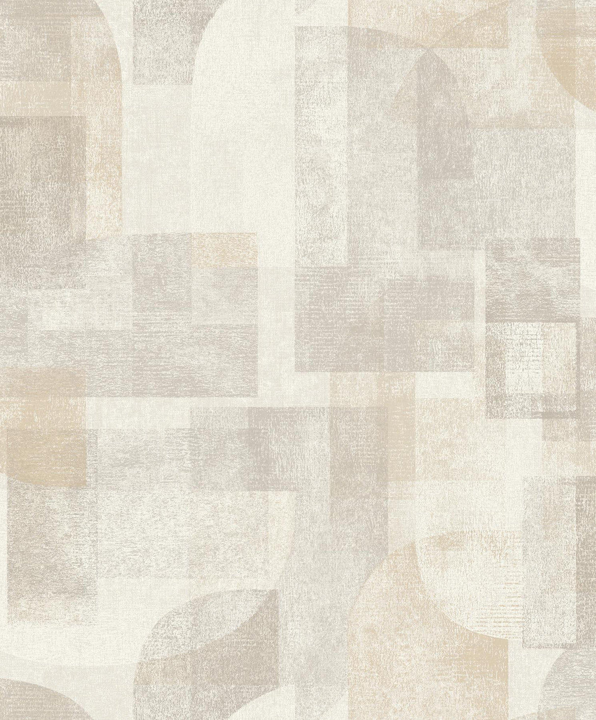 York Cassandra Taupe Block Geometric Wallpaper