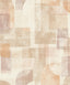 York Cassandra Rust Block Geometric Wallpaper