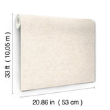 York Tansy Light Grey Distressed Wallpaper