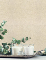 York Tansy Neutral Distressed Wallpaper