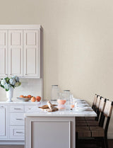 York Hollis Beige Textured Diamond Wallpaper