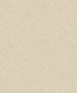 York Hollis Light Brown Textured Diamond Wallpaper