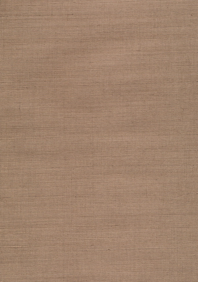 York Emi Grey Sisal Grasscloth Wallpaper