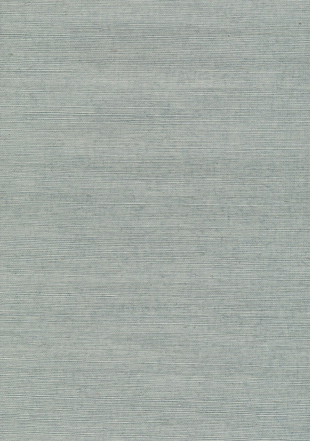 York Haruki Light Blue Sisal Grasscloth Wallpaper