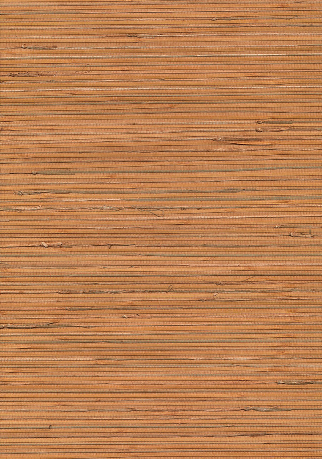 York Honoka Peach Grasscloth Wallpaper