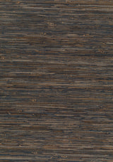 York Kasumi Slate Grasscloth Wallpaper