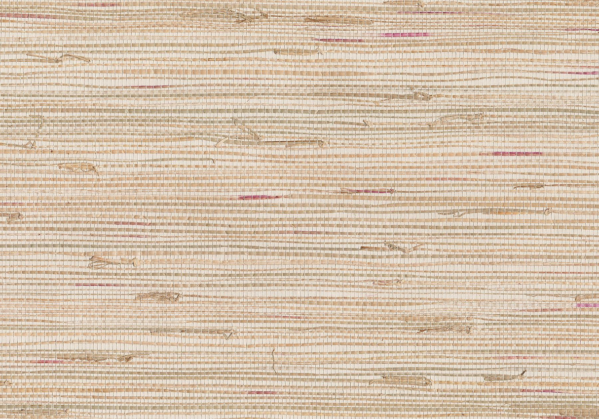 York Kazuki Lavender Grasscloth Wallpaper