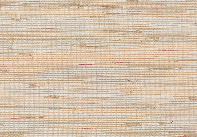York Kazuki Lavender Grasscloth Wallpaper