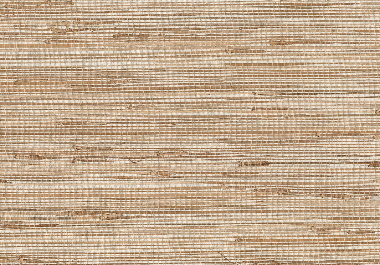York Kaziko Khaki Grasscloth Wallpaper
