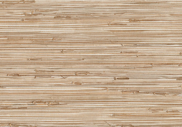 York Kaziko Khaki Grasscloth Wallpaper