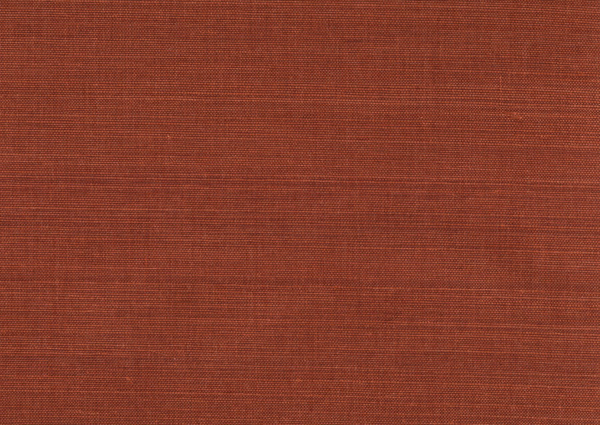 York Kokoro Red Sisal Grasscloth Wallpaper