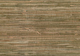 York Mai Khaki Grasscloth Wallpaper