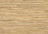 York Mayu Taupe Grasscloth Wallpaper