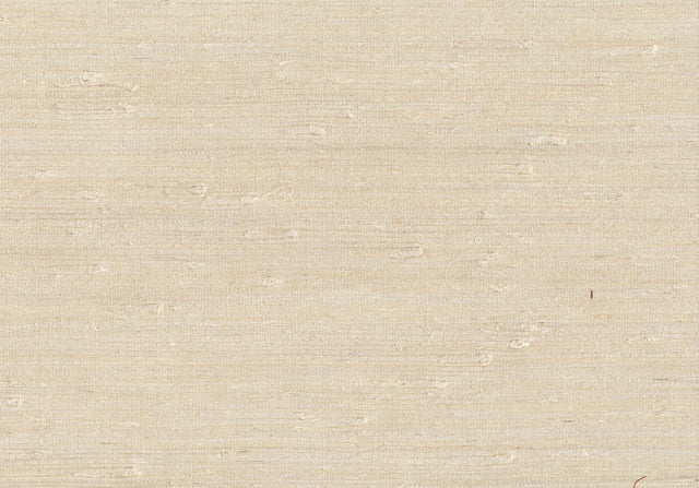 York Ran White Grasscloth Wallpaper