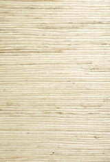 York Qi Taupe Grasscloth Wallpaper