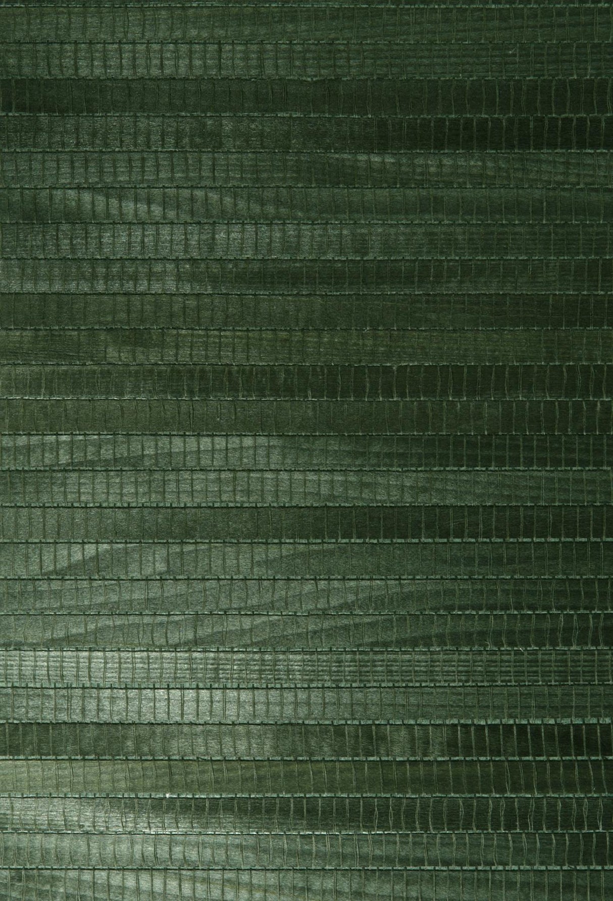 York Michiko Green Grasscloth Wallpaper