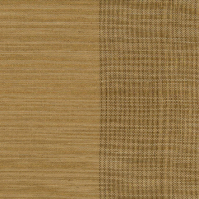 York Yue Ying Light Brown Grasscloth Wallpaper