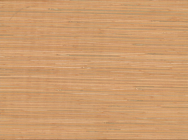 York Li Na Light Brown Grasscloth Wallpaper