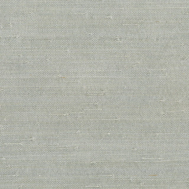 York Jin Light Grey Grasscloth Wallpaper