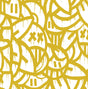 York Yellow Bold Arrangements Peel & Stick Wallpaper